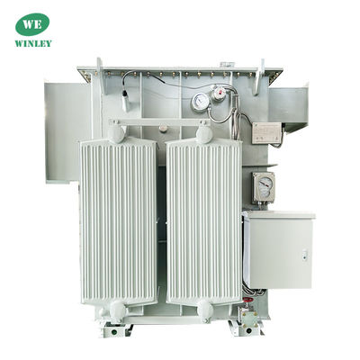 1000 KVA 3 fase Power Distribution Substation Transformer 7200V sampai 480V IEEE ANSI C57