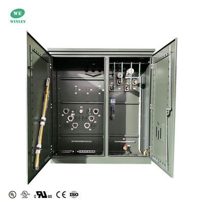 Transformator Distribusi Tiga-Fase Terpasang Pad 2500 kVA Terendam Oli 34.5KV Standar ANSI IEEE