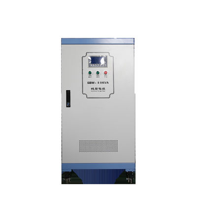200KVA Tiga Fase Regulator Tegangan Servo Stabilizer Tembaga Otomatis
