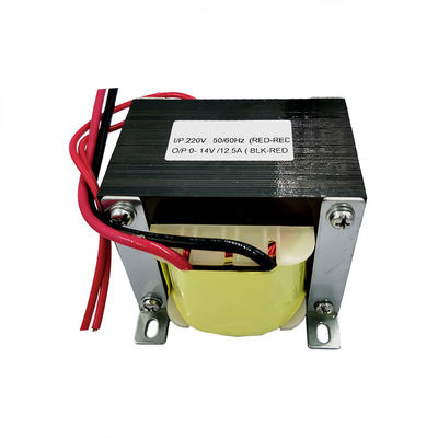 Peralatan Otomasi 175VA EI Power Transformer 220V 14V/12.5A