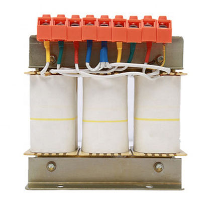 7KVA Tipe Kering Tiga Fase Auto Transformer 415V / 200V Kawat Tembaga