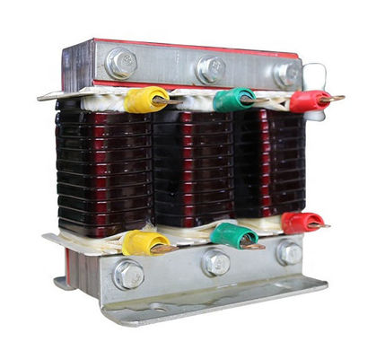 380V 110W Motor 3 Phase Reactor Tembaga Berliku 12.5Kvar 3.08mH