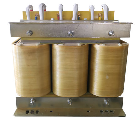 37.5KVA Trafo Isolasi Tiga Fasa 480V/277V Tembaga/Aluminium