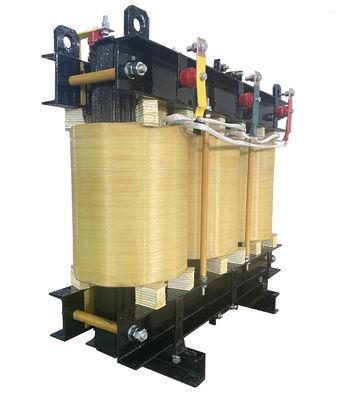 120KVA Tiga Fase Transformator Tipe Kering 320V/265V H Kelas VPI
