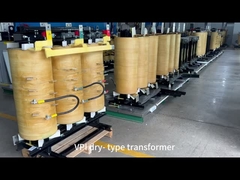 Transformer tipe kering tiga fase Tegangan Menengah dengan Transformer Isolasi Kelas C NEMA 3R